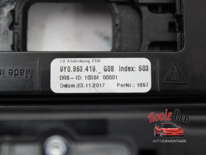 Middle console Porsche Cayenne III 2.9 Biturbo V6 24V S - 9Y0919610D