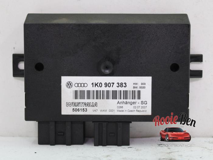 Tow bar trailer control module