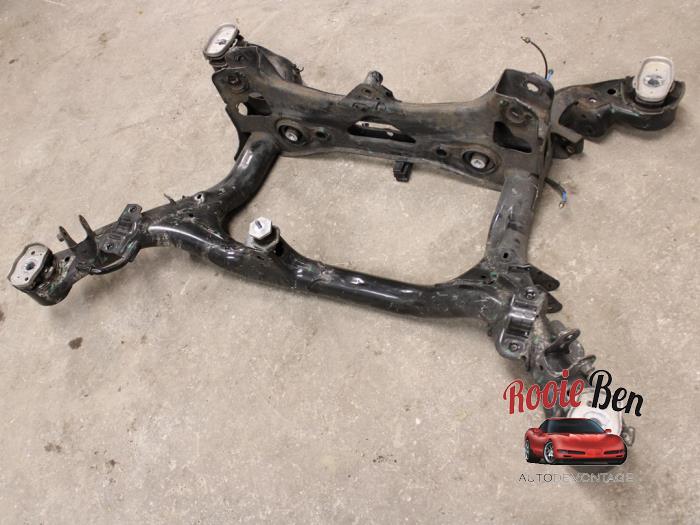 Usados Subchasis Porsche Cayenne III (9YA) 2.9 Biturbo V6 24V S Precio de solicitud ofrecido por Rooie Ben autodemontage