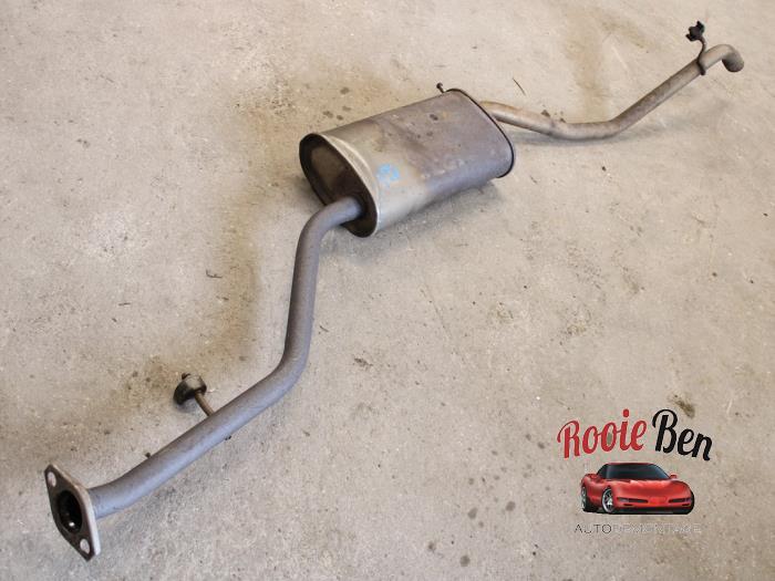 Exhaust rear silencer Toyota iQ 1.0 12V VVT-i - 1KRFE OEM