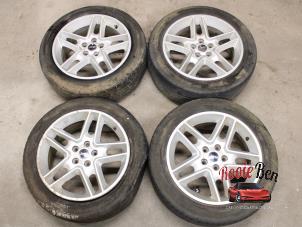 Used Sport rims set + tires Jeep Compass (PK) 2.2 CRD 16V 4x4 Price on request offered by Rooie Ben autodemontage