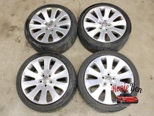 Used Sport rims set + tires Opel Insignia Sports Tourer 2.0 Turbo 16V 4x4 Ecotec Price on request offered by Rooie Ben autodemontage