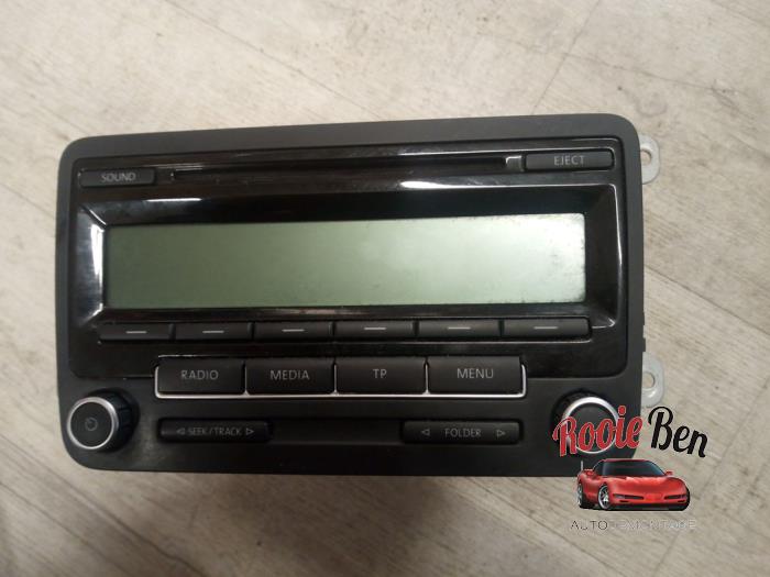 Radio CD player Volkswagen Polo V 1.2 TDI 12V BlueMotion - 5M0035186AA  BLAUPUNKT