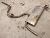 Exhaust central + rear silencer from a Seat Leon (1P1) 1.6 2008