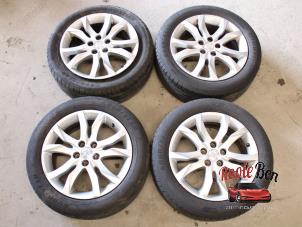 Used Sport rims set + tires Peugeot 508 SW (8E/8U) 1.6 THP 16V Price on request offered by Rooie Ben autodemontage