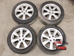 Used Set of sports wheels + winter tyres Honda Insight (ZE2) 1.3 16V VTEC Price on request offered by Rooie Ben autodemontage