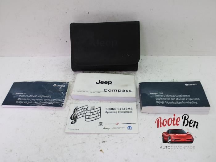 Używane Instrukcja Jeep Compass (PK) 2.2 CRD 16V 4x4 Cena € 40,00 Procedura marży oferowane przez Rooie Ben autodemontage