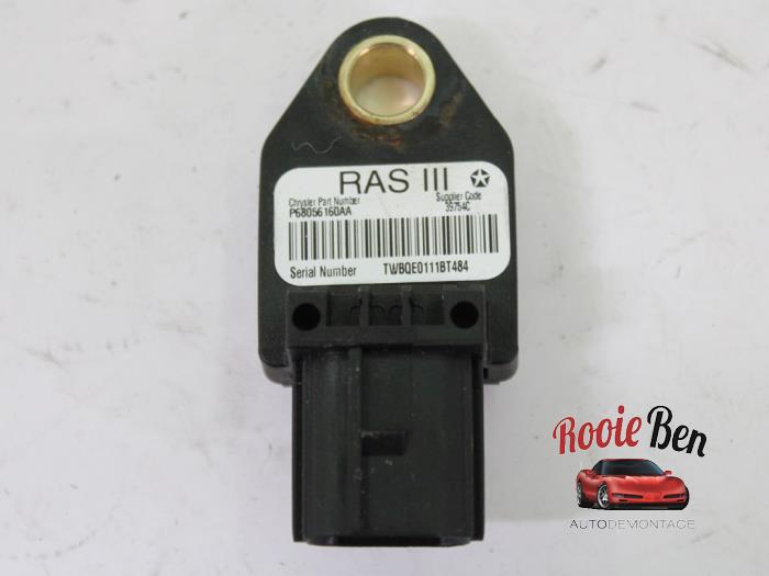 Begagnade Airbagsensor Jeep Compass (PK) 2.2 CRD 16V 4x4 Pris € 20,00 Marginaltabell erbjuds av Rooie Ben autodemontage
