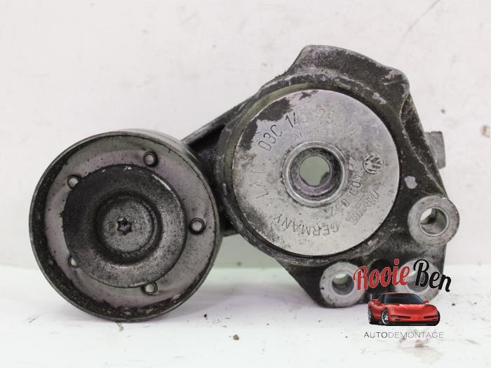 Usados Rodillo tensor correa múltiple Volkswagen Touran (1T3) 1.4 16V TSI EcoFuel Precio € 15,00 Norma de margen ofrecido por Rooie Ben autodemontage