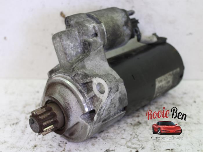 Begagnade Startmotor Volkswagen Touran (1T3) 1.4 16V TSI EcoFuel Pris € 25,00 Marginaltabell erbjuds av Rooie Ben autodemontage