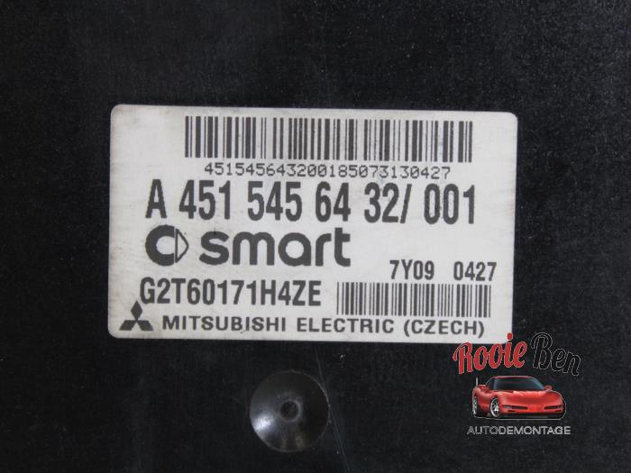 Ordenador de caja automática de un Smart Fortwo Coupé (451.3) 1.0 52 KW 2008