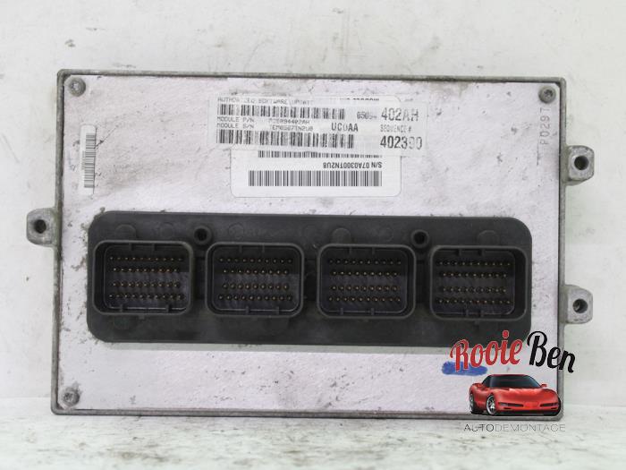 Ordenador de gestión de motor de un Dodge Ram 3500 Standard Cab (DR/DH/D1/DC/DM) 5.7 V8 Hemi 1500 4x4 2007