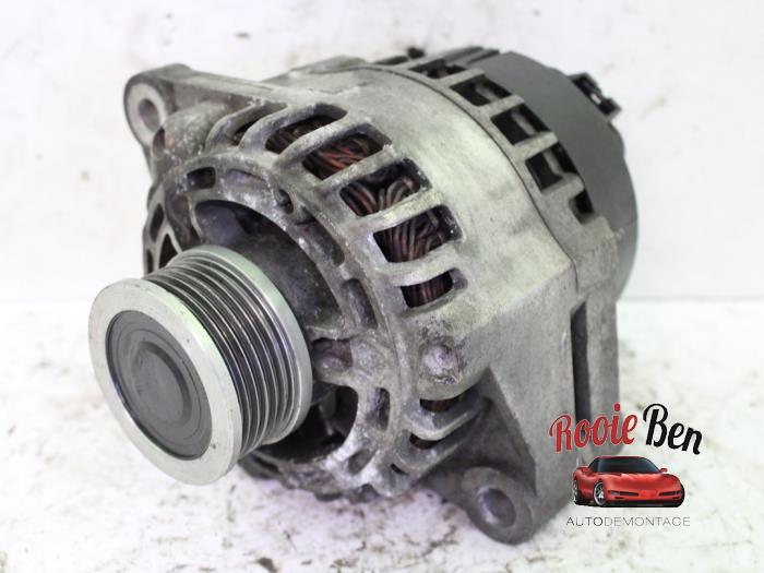 Gebrauchte Dynamo Fiat Grande Punto (199) 1.9 Multijet Preis € 25,00 Margenregelung angeboten von Rooie Ben autodemontage