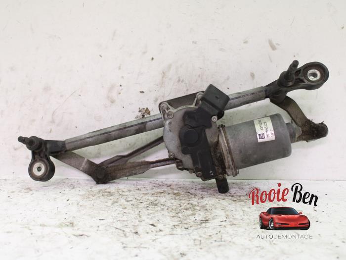 Wiper motor + mechanism Opel Corsa D 1.0 - 13182340 GM