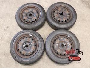 Used Set of wheels + tyres Hyundai i20 (GBB) 1.0 T-GDI 100 12V Price on request offered by Rooie Ben autodemontage
