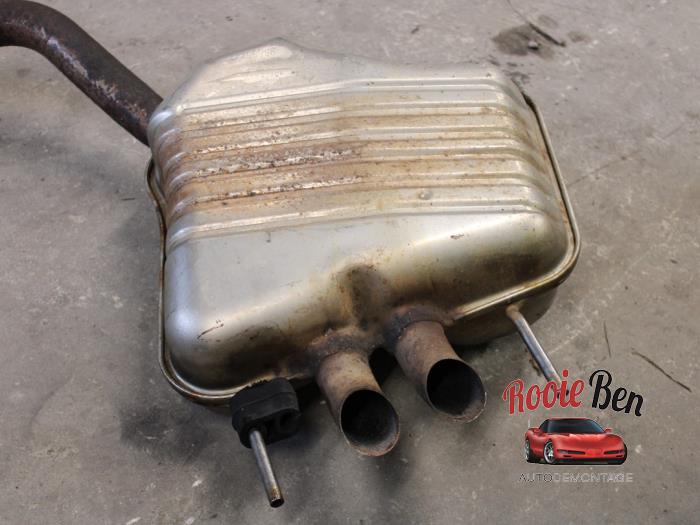 Exhaust rear silencer Cadillac BLS 1.9 TiD 16V - 12756386 Exhaust rear silencer Cadillac BLS 1.9 TiD 16V - 12756386