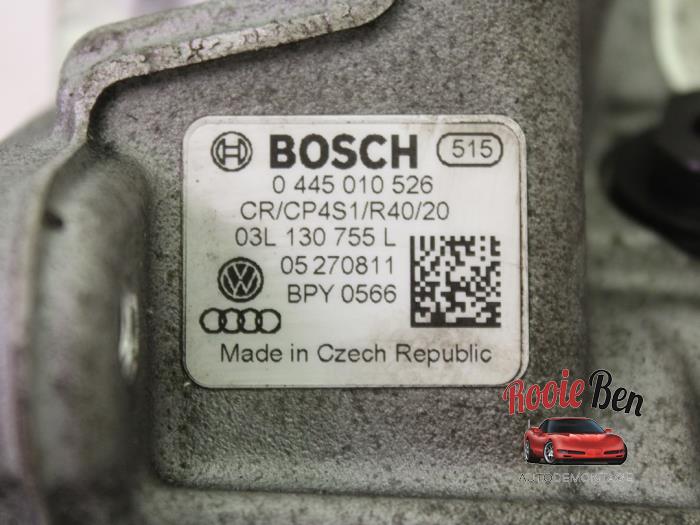 Pompa wysokiego cisnienia z Volkswagen Passat (362) 2.0 TDI 16V 140 2011