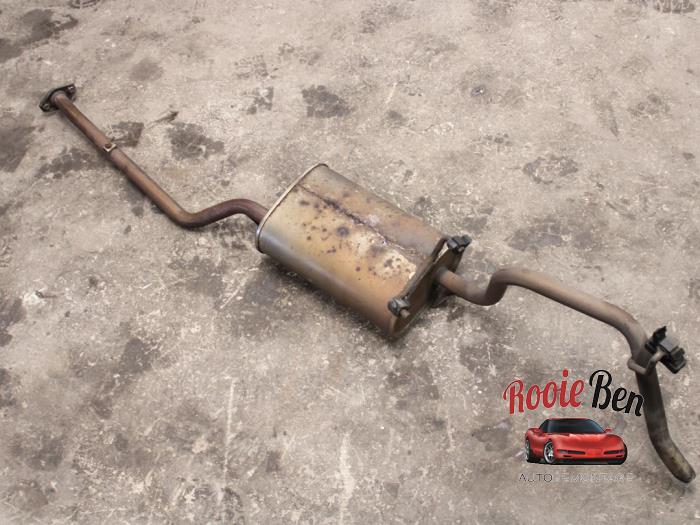 Gebrauchte Auspuff Enddämpfer Nissan Pixo (D31S) 1.0 12V Preis € 50,00 Margenregelung angeboten von Rooie Ben autodemontage