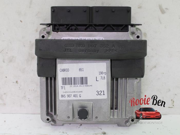 Used Engine management computer Audi A5 Cabrio (8F7) 3.0 TDI V6 24V Quattro Price € 200,00 Margin scheme offered by Rooie Ben autodemontage
