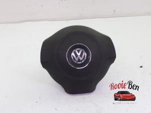 Used Left airbag (steering wheel) Volkswagen Scirocco (137/13AD) 1.4 TSI 160 16V Price on request offered by Rooie Ben autodemontage