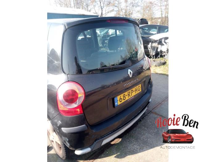 Tailgate from a Renault Modus/Grand Modus (JP) 1.6 16V 2005