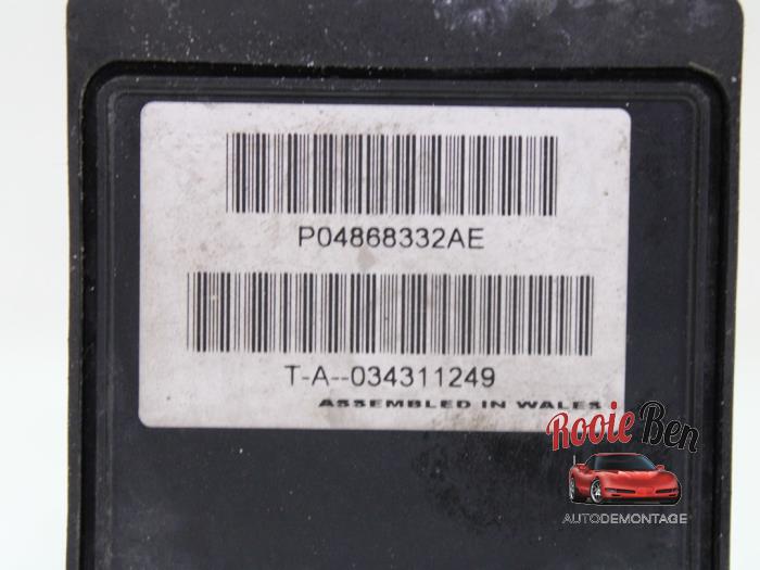Cooling fan resistor from a Chrysler Pacifica 3.5 V6 24V AWD 2005