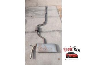 Used Exhaust central + rear silencer Seat Leon (1P1) 1.2 TSI Price on request offered by Rooie Ben autodemontage