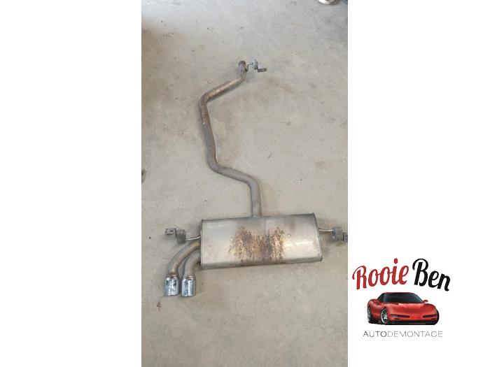 Gebrauchte Auspuff Enddämpfer Volkswagen Golf VII (AUA) 2.0 GTD 16V Preis € 100,00 Margenregelung angeboten von Rooie Ben autodemontage
