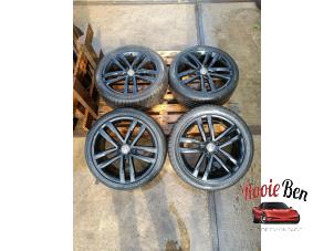Used Set of sports wheels + winter tyres Volkswagen Golf VII (AUA) 2.0 GTD 16V Price on request offered by Rooie Ben autodemontage