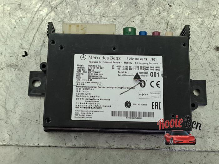 Begagnade Bluetooth-modul Mercedes B (W246/W242) 2.2 B-220 CDI BlueEFFICIENCY,d 16V Pris € 100,00 Marginaltabell erbjuds av Rooie Ben autodemontage