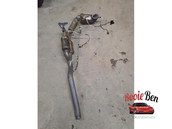 Used Front pipe + catalyst Volkswagen Golf VIII (CD1) 2.0 TSI R 16V 4Motion Price € 1.500,00 Margin scheme offered by Rooie Ben autodemontage