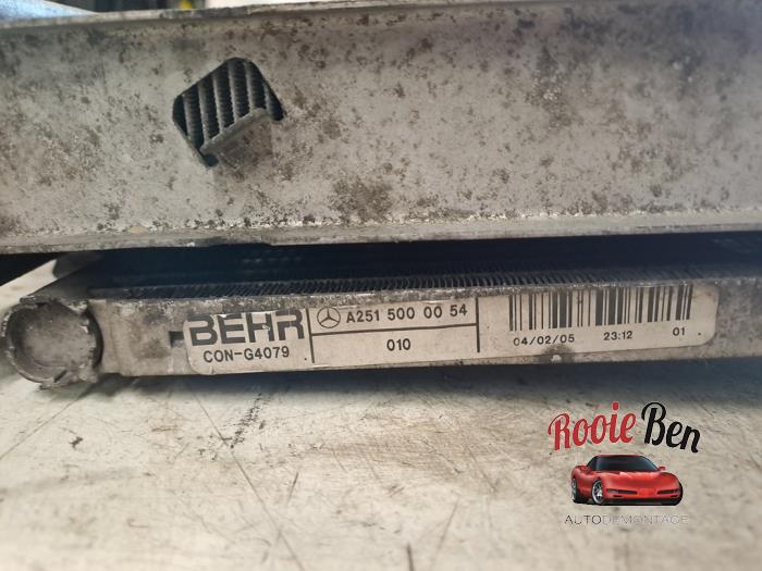 Used Radiator Mercedes ML II (164/4JG) 3.5 350 4-Matic V6 24V Price € 100,00 Margin scheme offered by Rooie Ben autodemontage