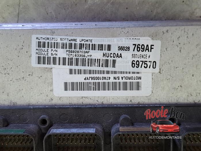 Engine management computer from a Dodge Ram 3500 Standard Cab (DR/DH/D1/DC/DM) 5.7 V8 Hemi 1500 4x2 2003