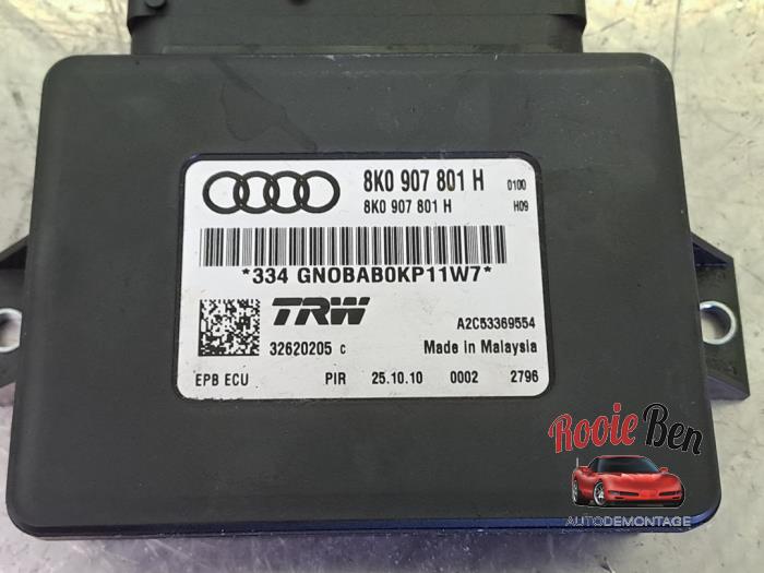 Używane Modul hamulca postojowego Audi A5 (8T3) 1.8 TFSI 16V Cena € 25,00 Procedura marży oferowane przez Rooie Ben autodemontage