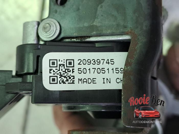 Używane Stacyjka + Kluczyk Opel Meriva (B) 1.4 Turbo 16V ecoFLEX Cena € 100,00 Procedura marży oferowane przez Rooie Ben autodemontage