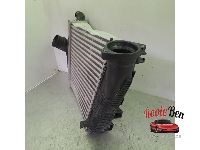 Intercooler from a Porsche Cayenne III (9YA) 2.9 Biturbo V6 24V S 2018