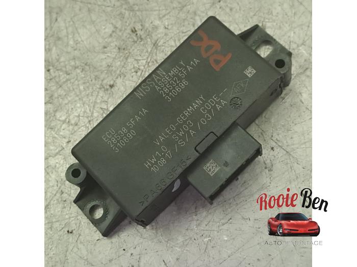 Begagnade PDC-modul Nissan Micra (K14) 0.9 IG-T 12V Pris € 40,00 Marginaltabell erbjuds av Rooie Ben autodemontage