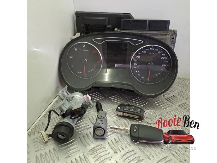 Gebrauchte Schlossset Audi A3 Sportback (8VA/8VF) 1.6 TDI Ultra 16V Preis € 350,00 Margenregelung angeboten von Rooie Ben autodemontage