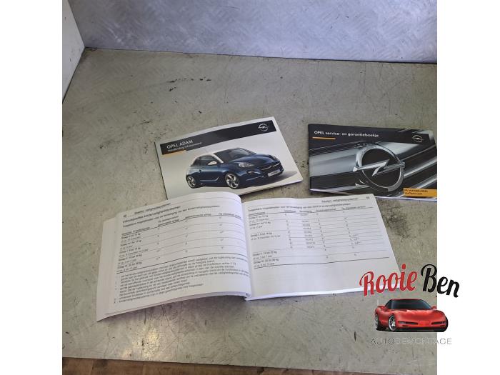 Używane Instrukcja Opel Adam 1.0 Ecotec 12V SIDI Turbo Cena € 40,00 Procedura marży oferowane przez Rooie Ben autodemontage