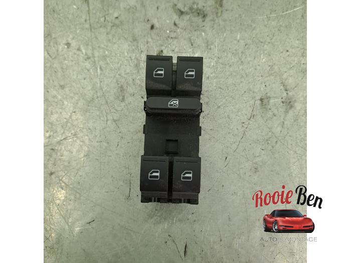 Usados Interruptor combinado de ventanillas Seat Leon (1P1) 1.2 TSI Precio € 20,00 Norma de margen ofrecido por Rooie Ben autodemontage