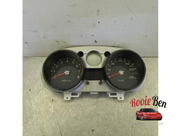 Usados Cuentakilómetros Nissan Qashqai (J10) 1.6 16V Precio € 50,00 Norma de margen ofrecido por Rooie Ben autodemontage