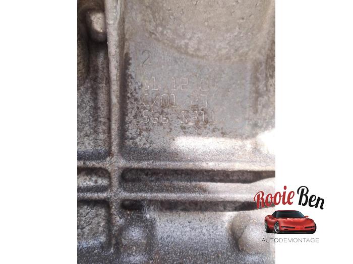 Motor van een Mercedes-Benz ML II (164/4JG) 3.5 350 4-Matic V6 24V 2005