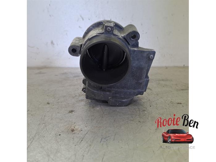 Usagé Boitier papillon Peugeot 308 (4A/C) 1.6 VTI 16V Prix € 25,00 Règlement à la marge proposé par Rooie Ben autodemontage