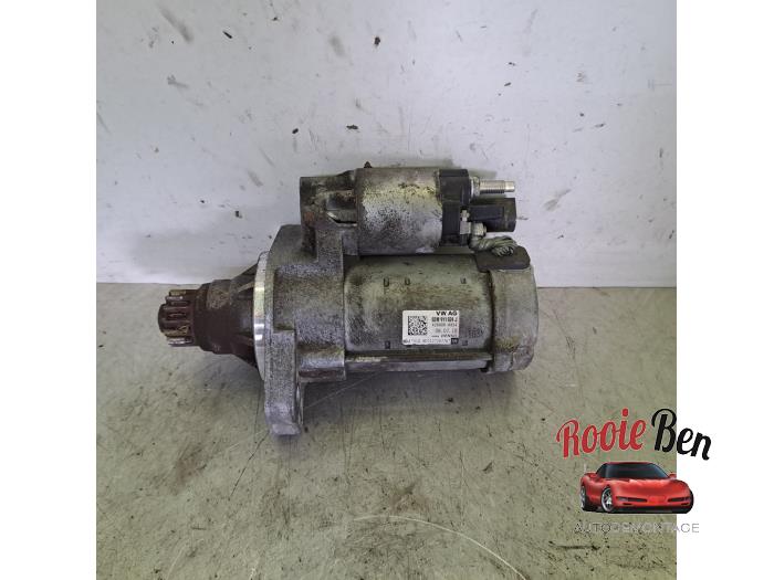 Begagnade Startmotor Volkswagen Polo VI (AW1) 1.0 MPi 12V Pris € 50,00 Marginaltabell erbjuds av Rooie Ben autodemontage