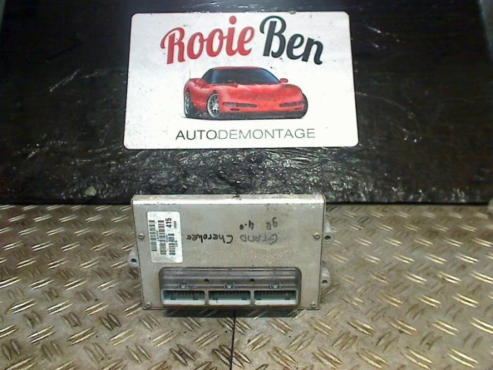 Used Engine management computer Jeep Grand Cherokee (WG/WJ) 4.0i Price € 250,00 Margin scheme offered by Rooie Ben autodemontage