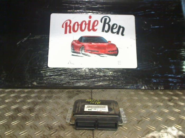 Used Engine management computer Chevrolet Matiz 0.8 S,SE Price € 25,00 Margin scheme offered by Rooie Ben autodemontage