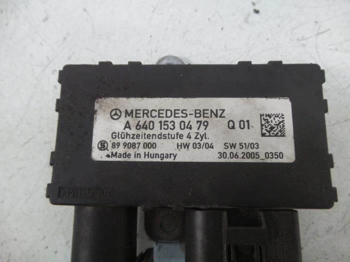 Glow plug relay Mercedes A 2.0 A180 CDI 16V A6401530479