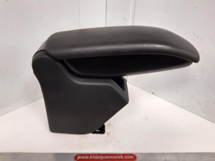 Accoudoir Central Citroën C3 2017-2023 – Boîte Rangement Cuir PU Noir + Support Téléphone