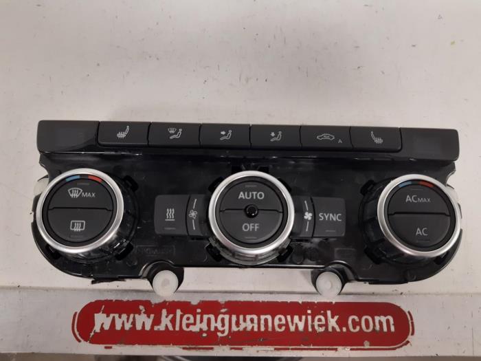 Heater control panel Volkswagen Passat 3AA907044E
