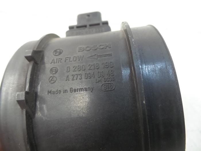 Airflow meter Mercedes E 3.0 E-280 V6 24V - A2730940948 272943